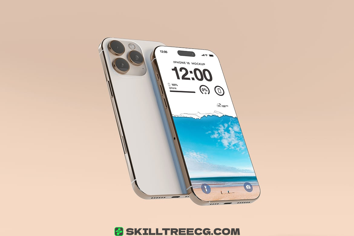 图片[2]-iphone 16 pro  Mockup（319438）-技能树